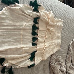 High low upside Guadalupe skirt